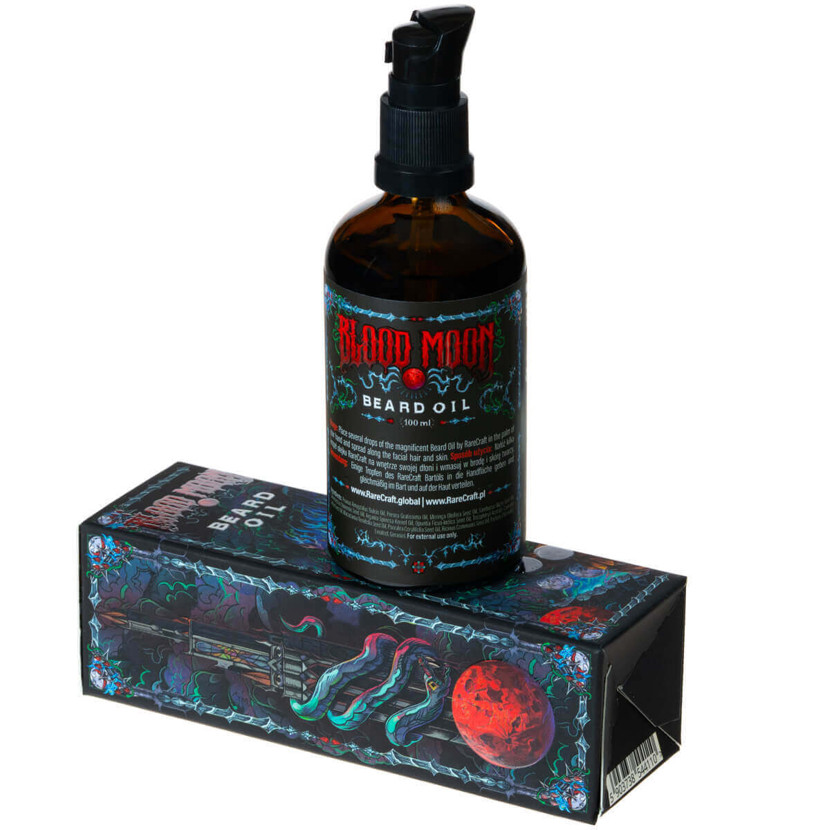 RareCraft Olejek do brody Blood Moon 100 ml 